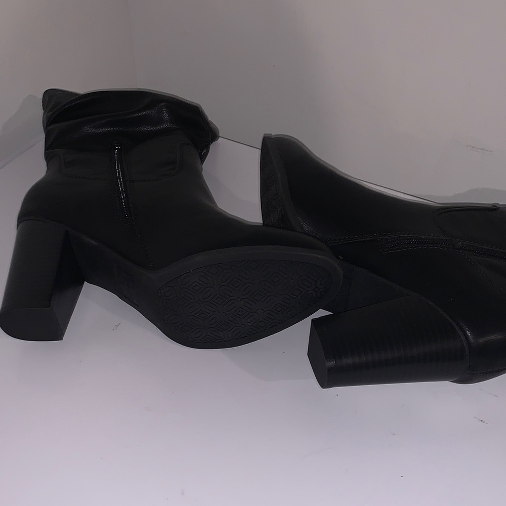 Style & Co. Black Heeled Boots - Picture 3 of 3